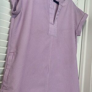 Vineyard Vines Margo shift seersucker dress. Sz M